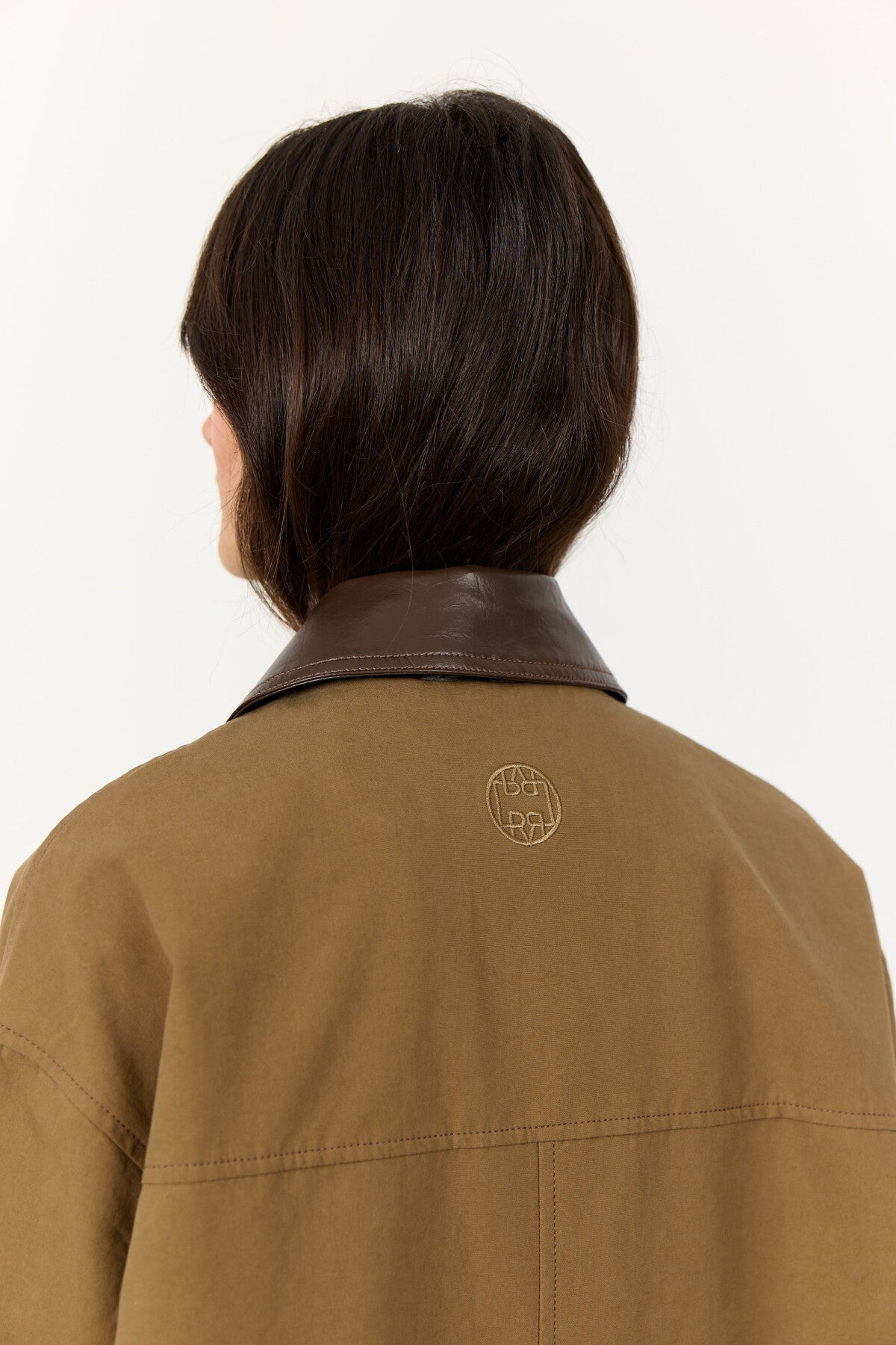 LR-Maggie 2 Long Cotton Coat Dark Green