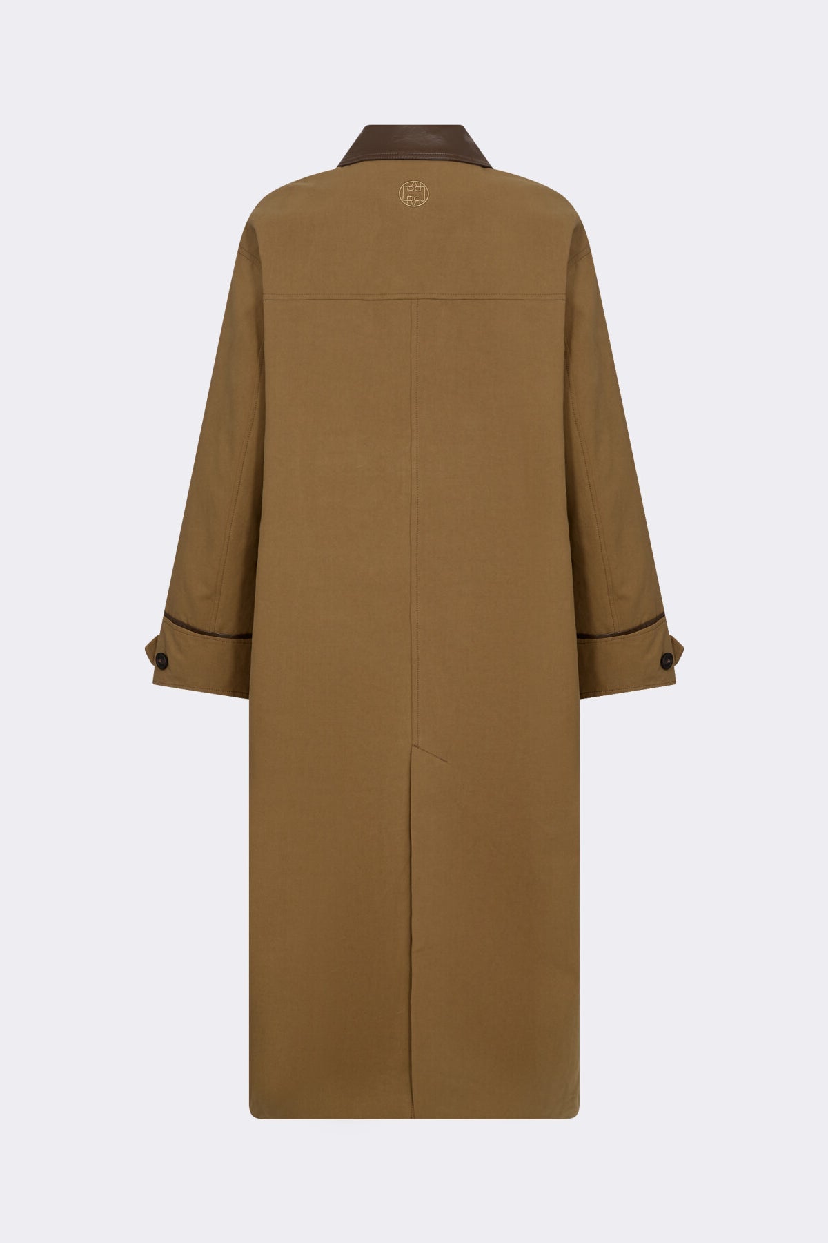 LR-Maggie 2 Long Cotton Coat Dark Green