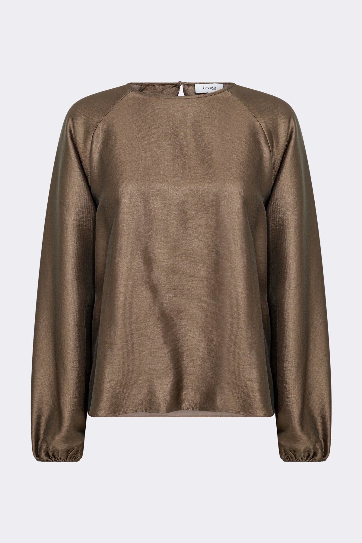 LR-Nessa 2 Viscose Blouse Light Brown
