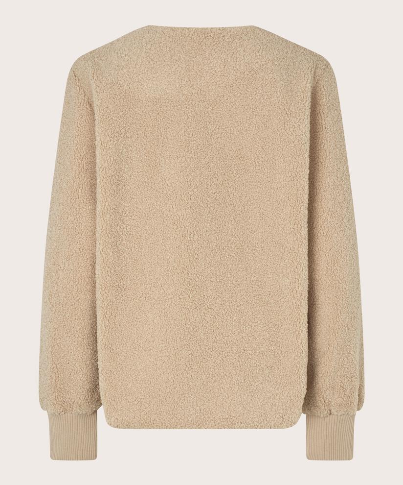 MaJunte Teddybear Jacket Fog
