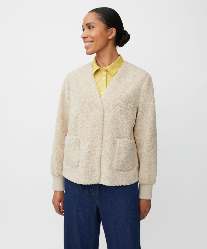 MaJunte Teddybear Jacket Fog