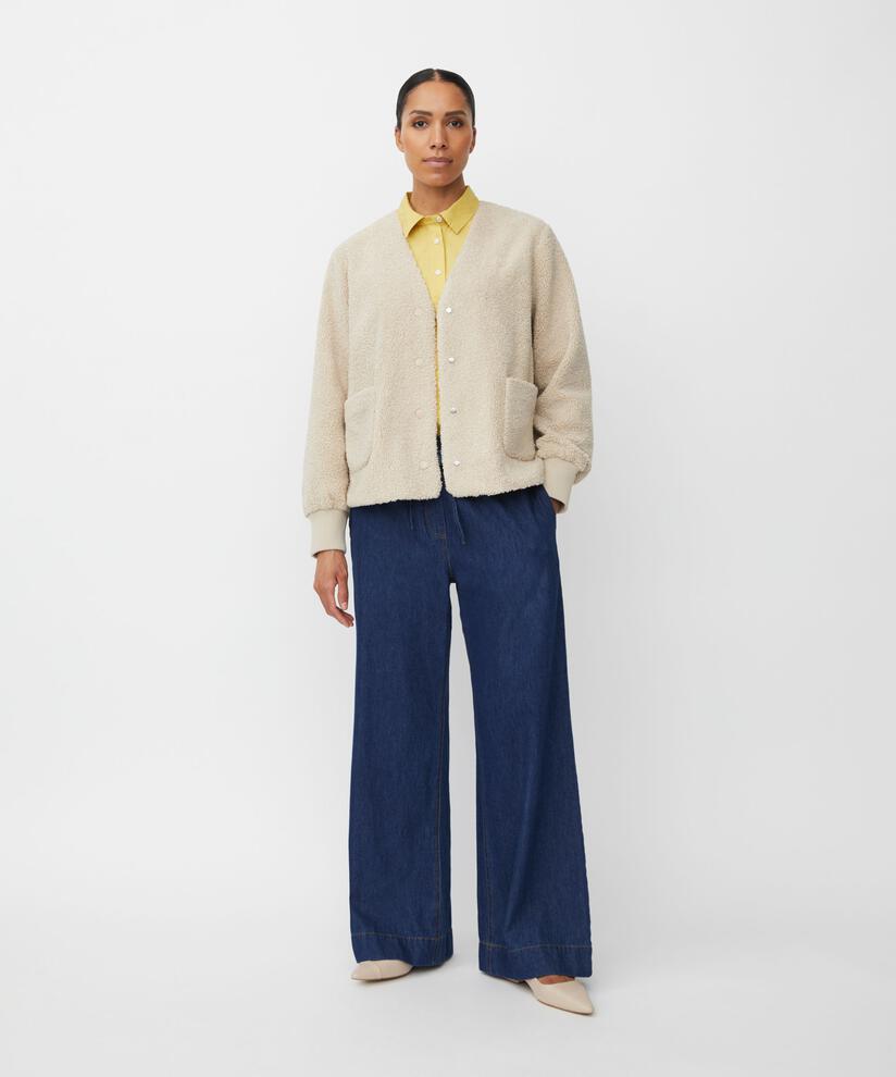 MaJunte Teddybear Jacket Fog