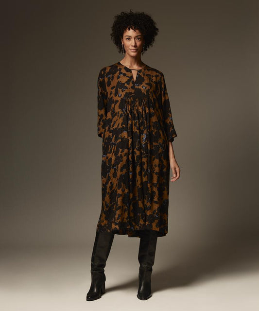 MaNadyne Printed Dress Breen
