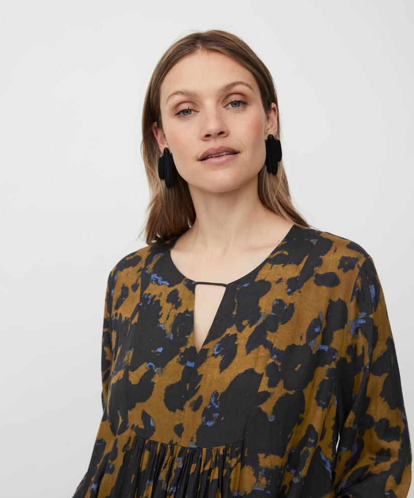 MaNadyne Printed Dress Breen