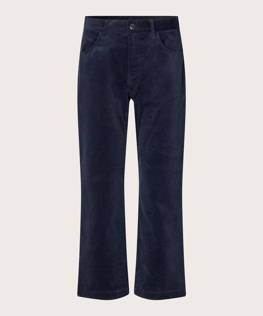 MaPortisca Corduroy Trouser Navy Blazer