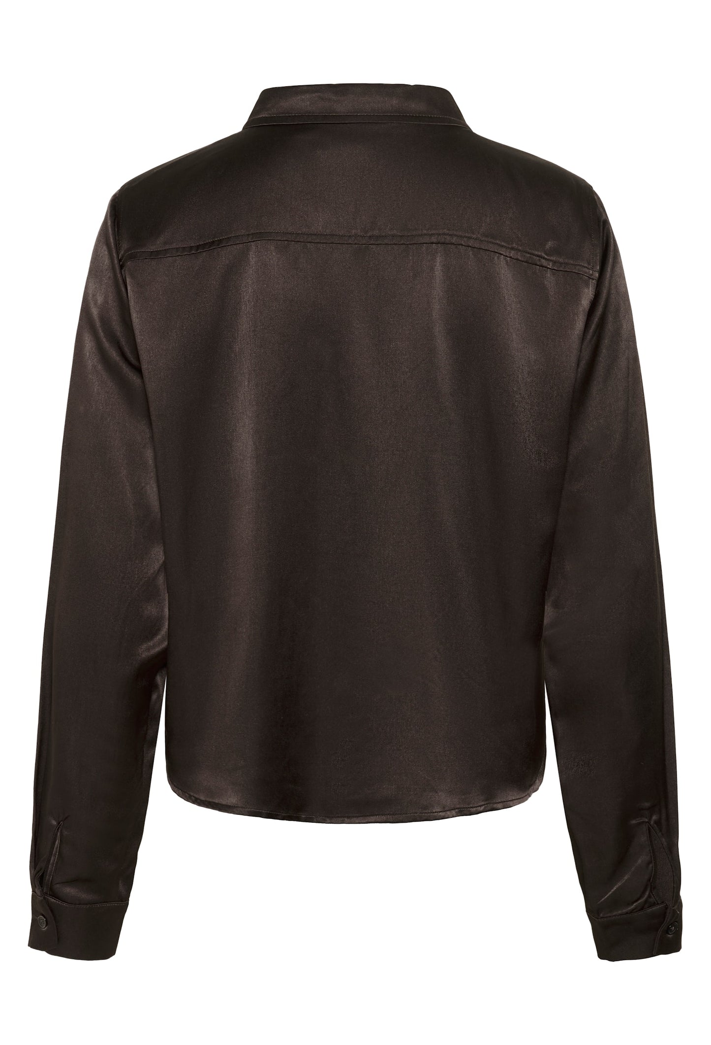 EstelleMW Viscose Short Shirt Espresson
