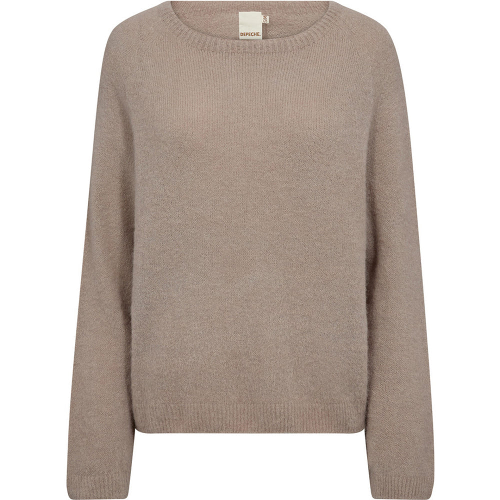SarahDe Alpaca O-Neck Jumper