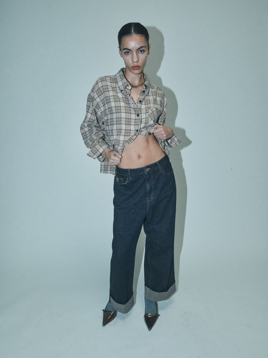 MMHMirror Check Shirt Foxtrot