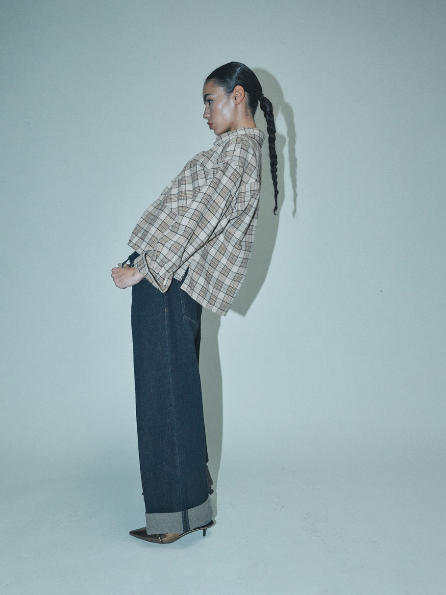 MMHMirror Check Shirt Foxtrot