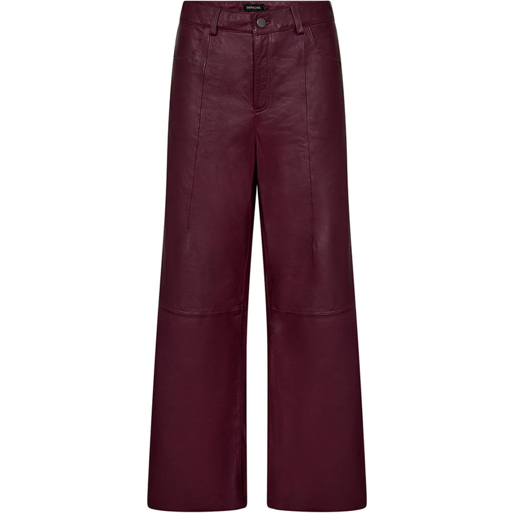 51264 - Boa HW Leather Wide Leg Trouser