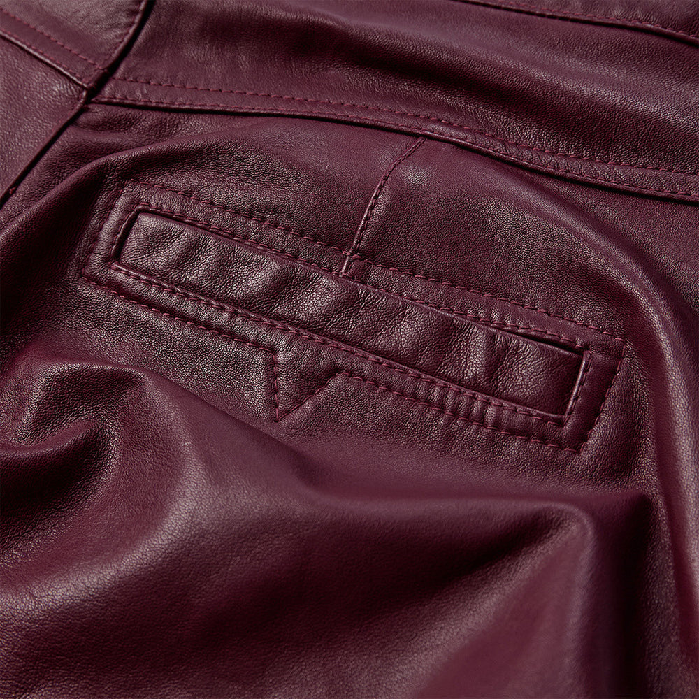 51264 - Boa HW Leather Wide Leg Trouser