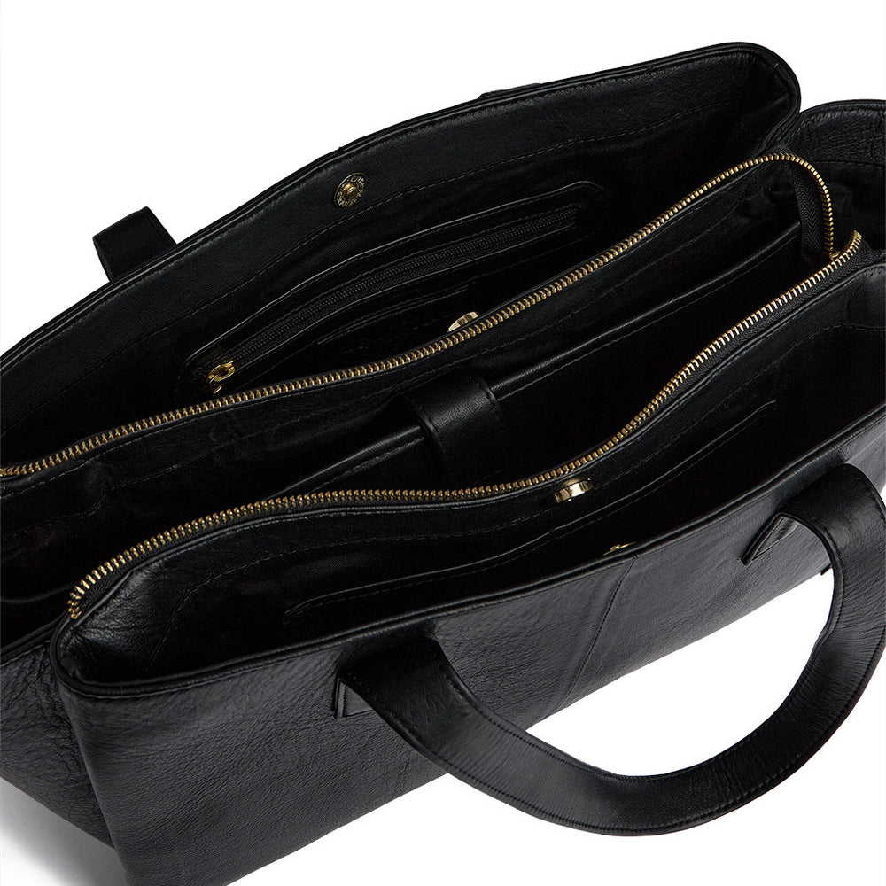 16742 - Large Classic Shopper Black