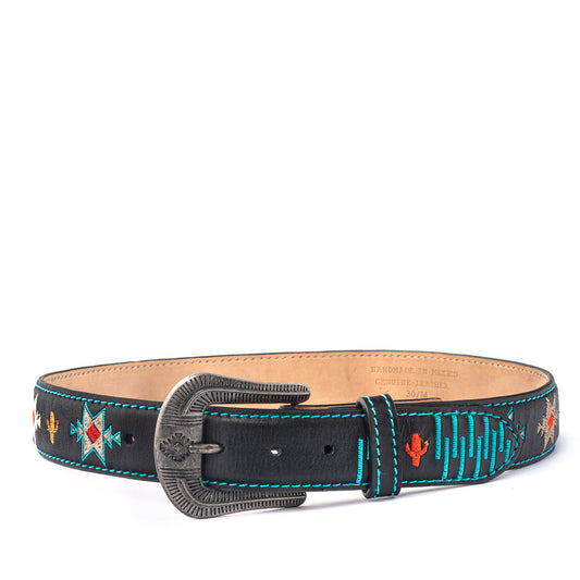 Navajo Embroidered Belt