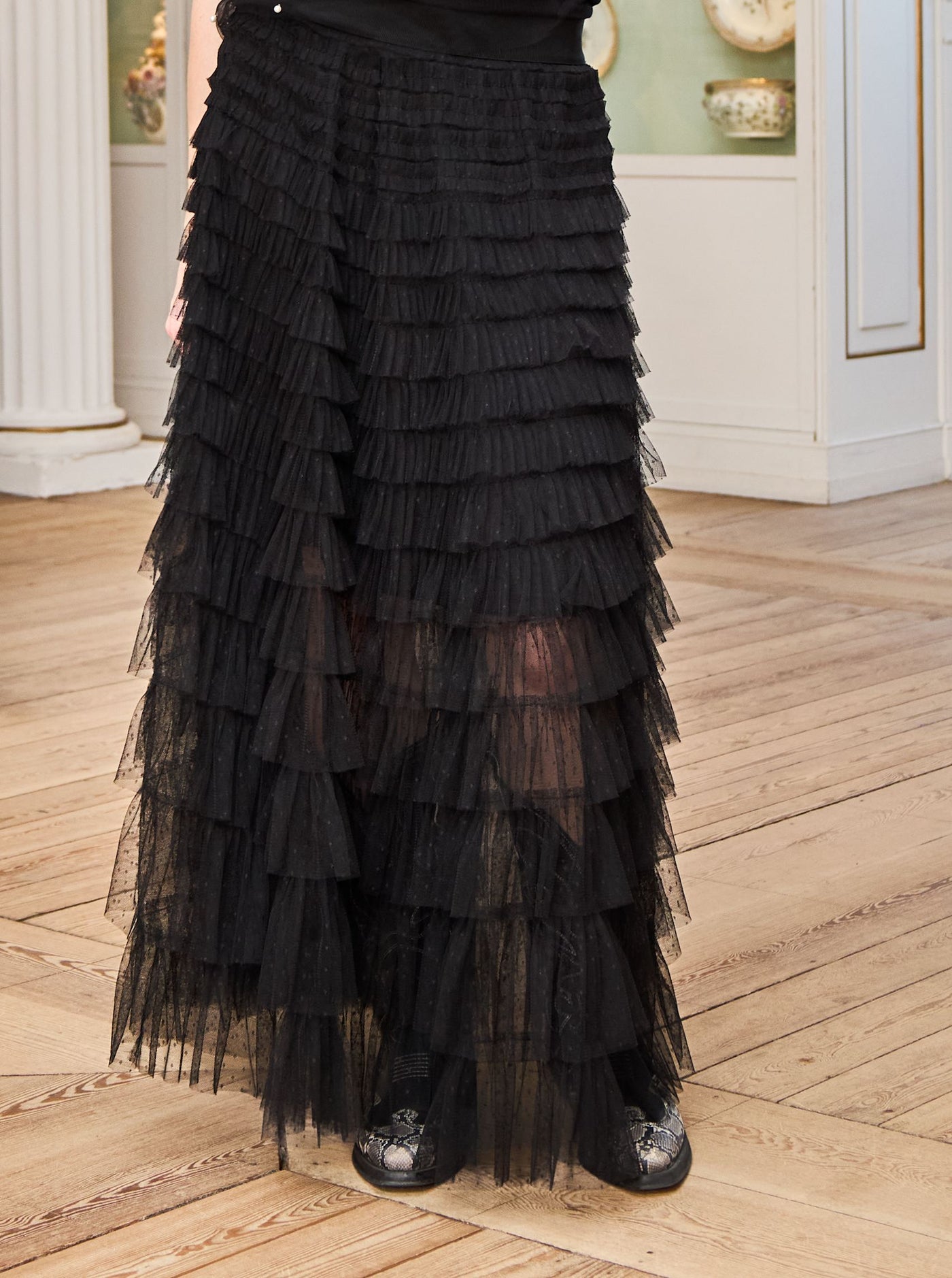 BCAngelina Mesh Skirt Black