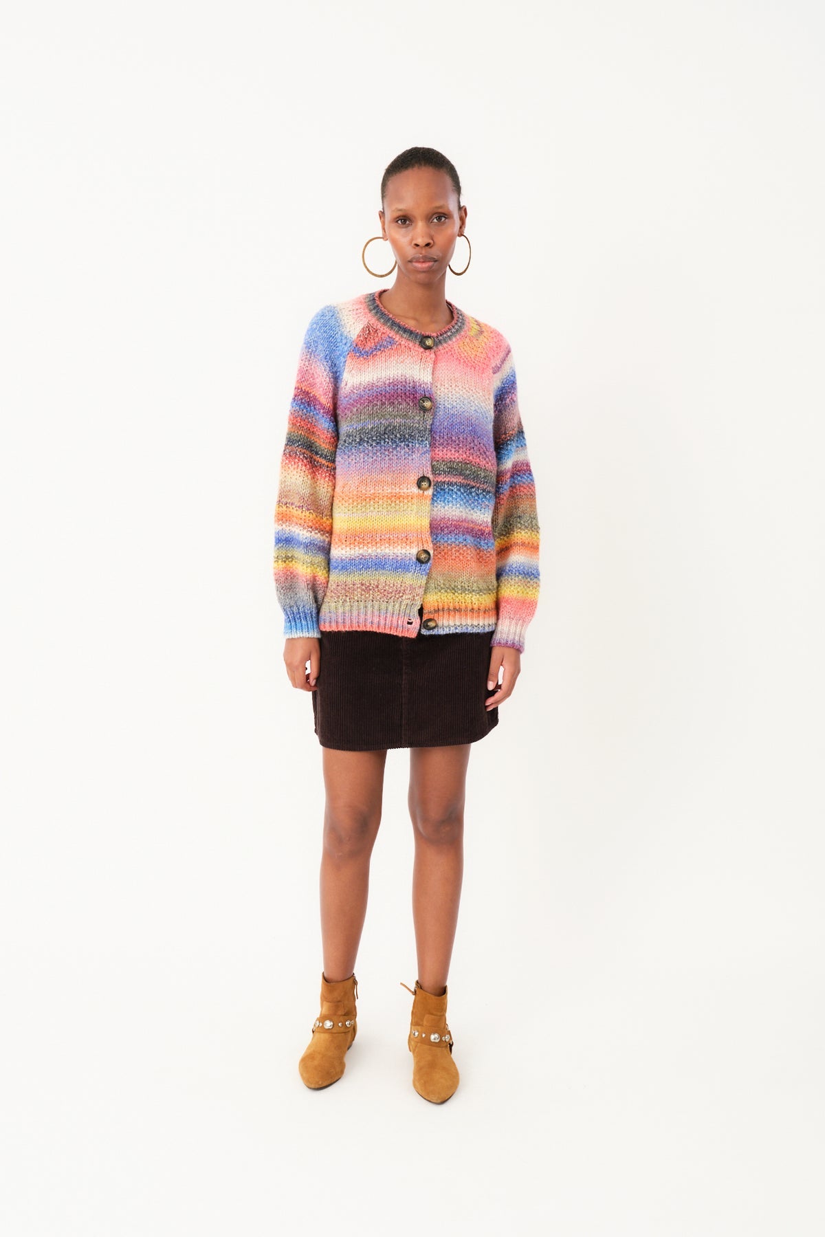 PadovaLL Knitted Cardigan LS Multi