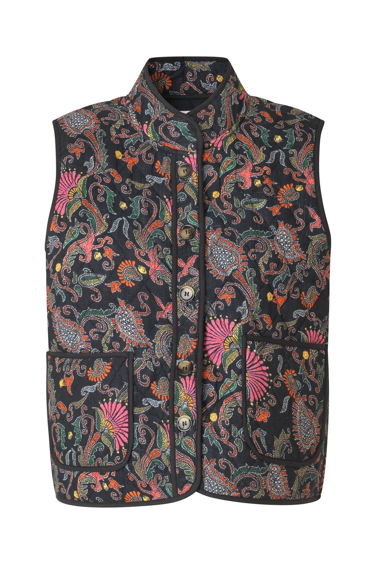 CairoLL Padded Vest Flower Print