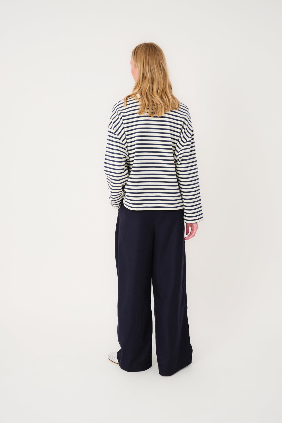 DemiLL Striped Sweatshirt Dark Blue