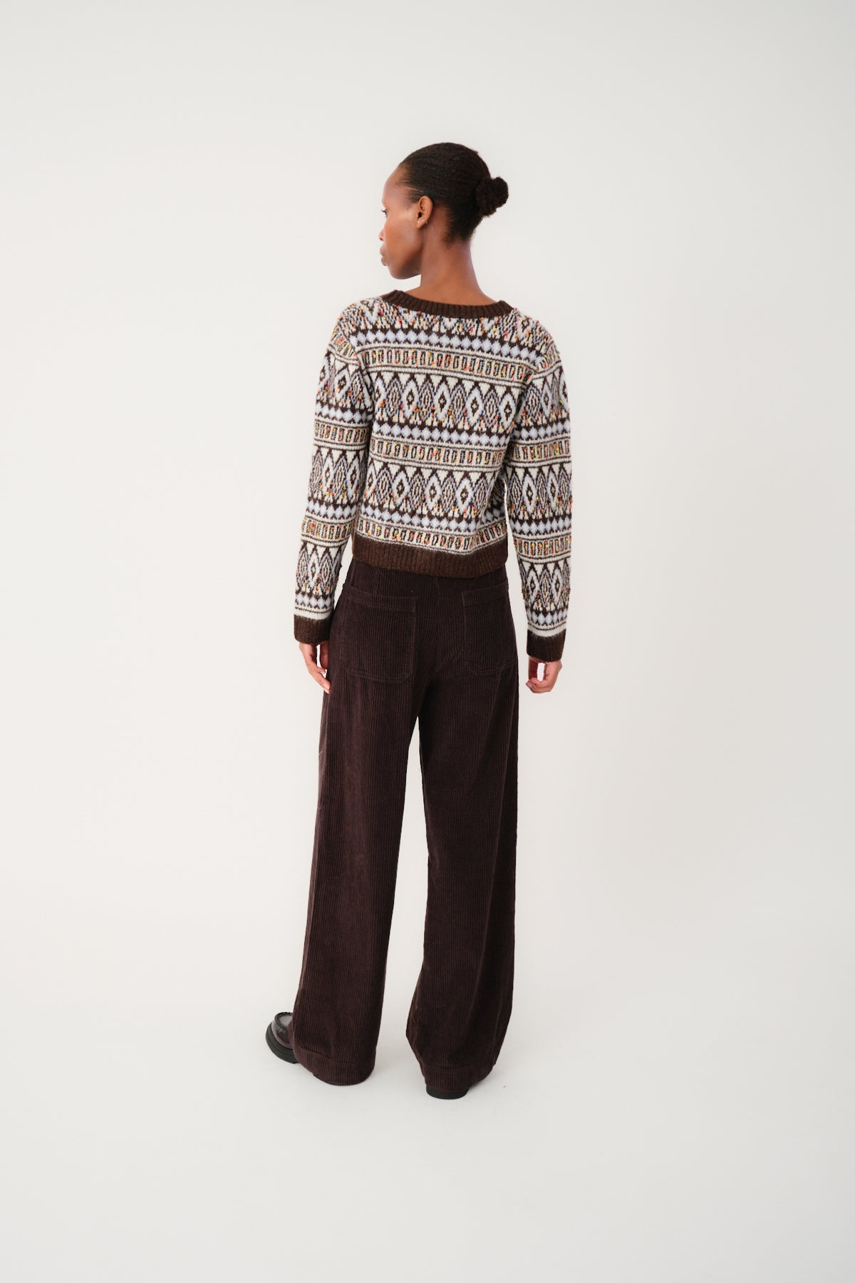 FloridaLL Corduroy Trouser Dark Mocca