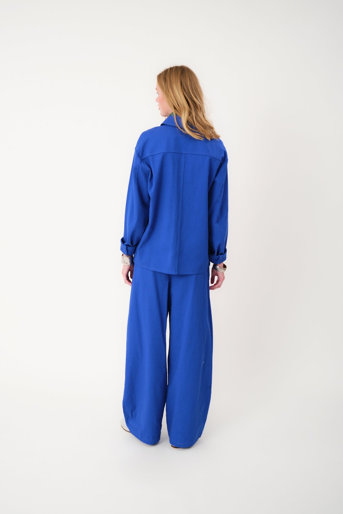 EddaLL Cotton Jacket Neon Blue