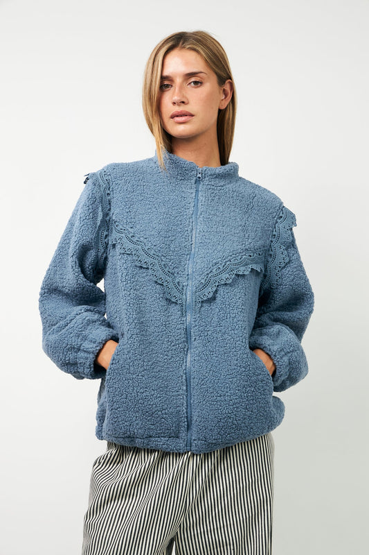 FalLL Teddy Jacket with Details