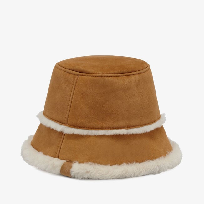 Emu Sheepskin Hat Chestnut