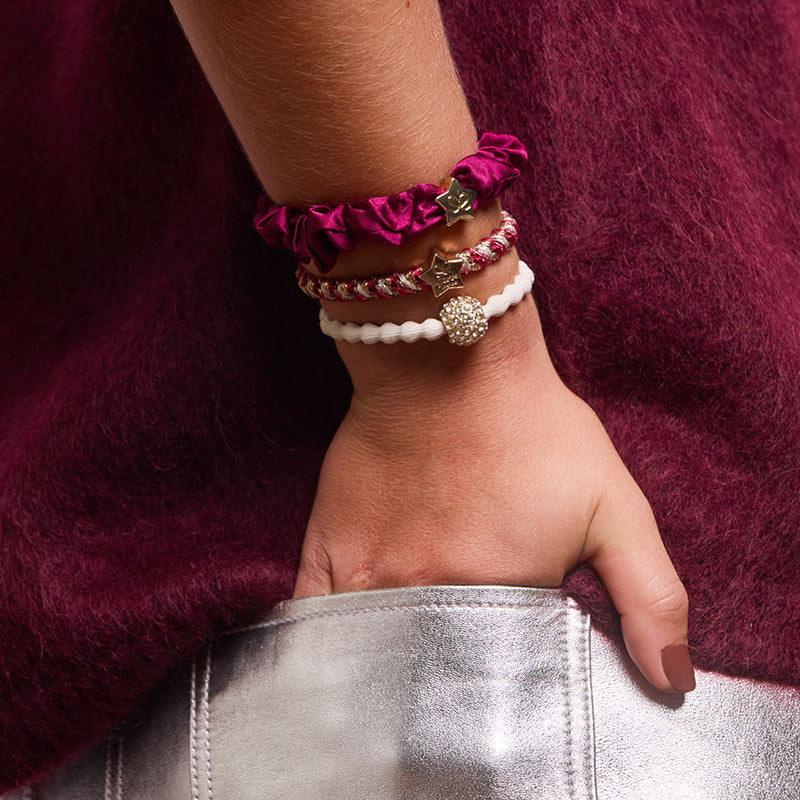 Candy Cane Sparkle Hairband Set