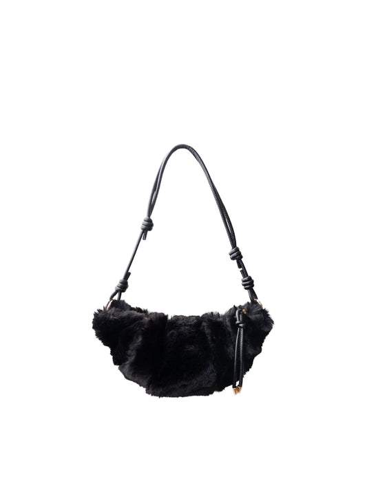 BCTabina Faux Fur Bag Black