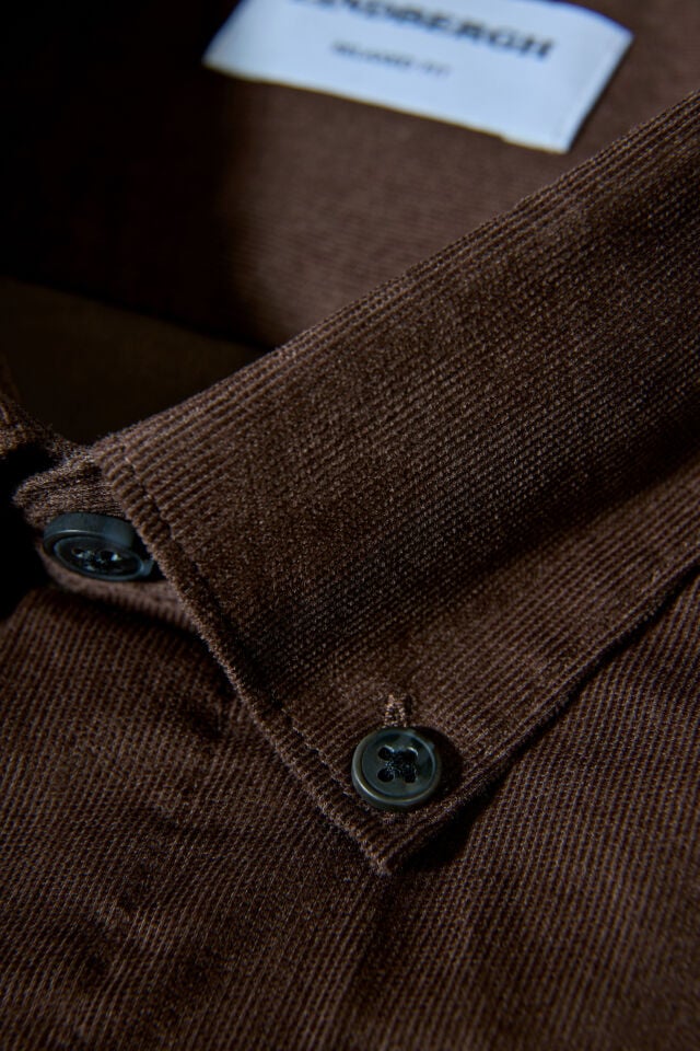 Mens - Fine Corduroy Button Down Shirt (30-203248A)