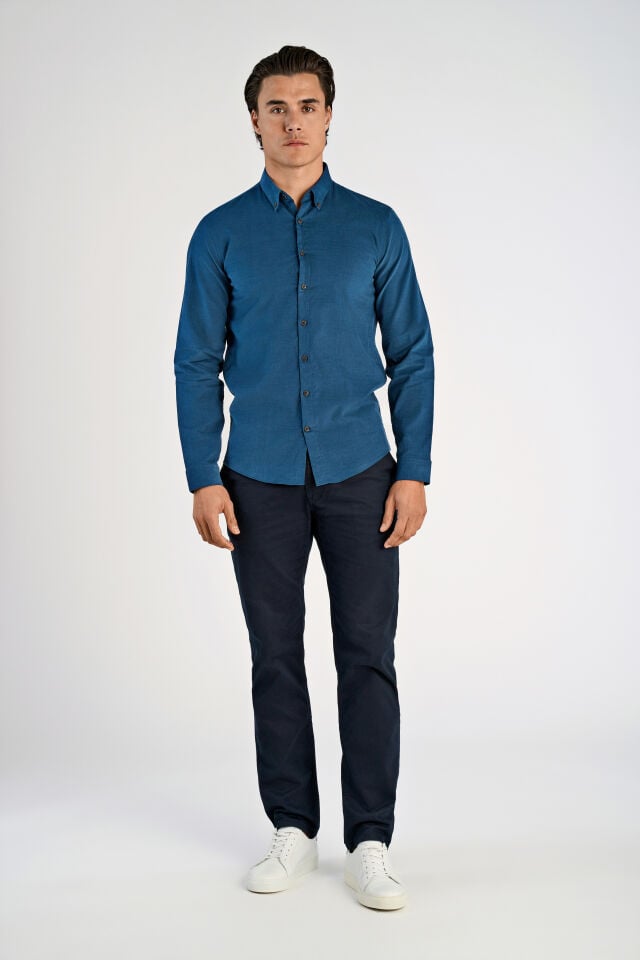 Mens - Fine Corduroy Button Down Shirt (30-203248A)