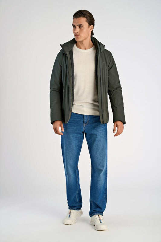 Mens - Weather Proof Parka Jacket Deep Army