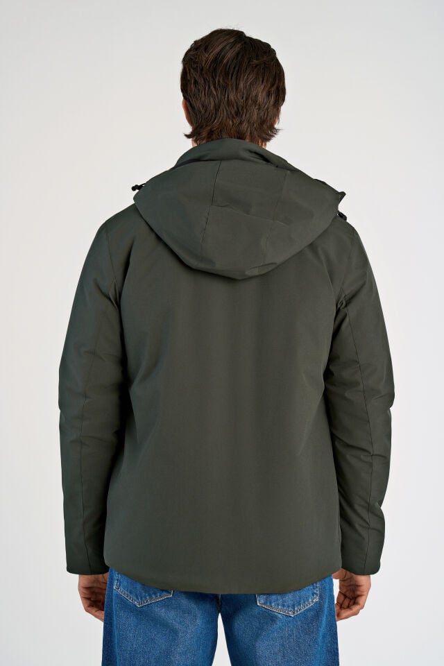 Mens - Weather Proof Parka Jacket Deep Army