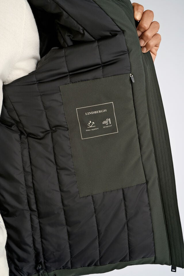 Mens - Weather Proof Parka Jacket Deep Army