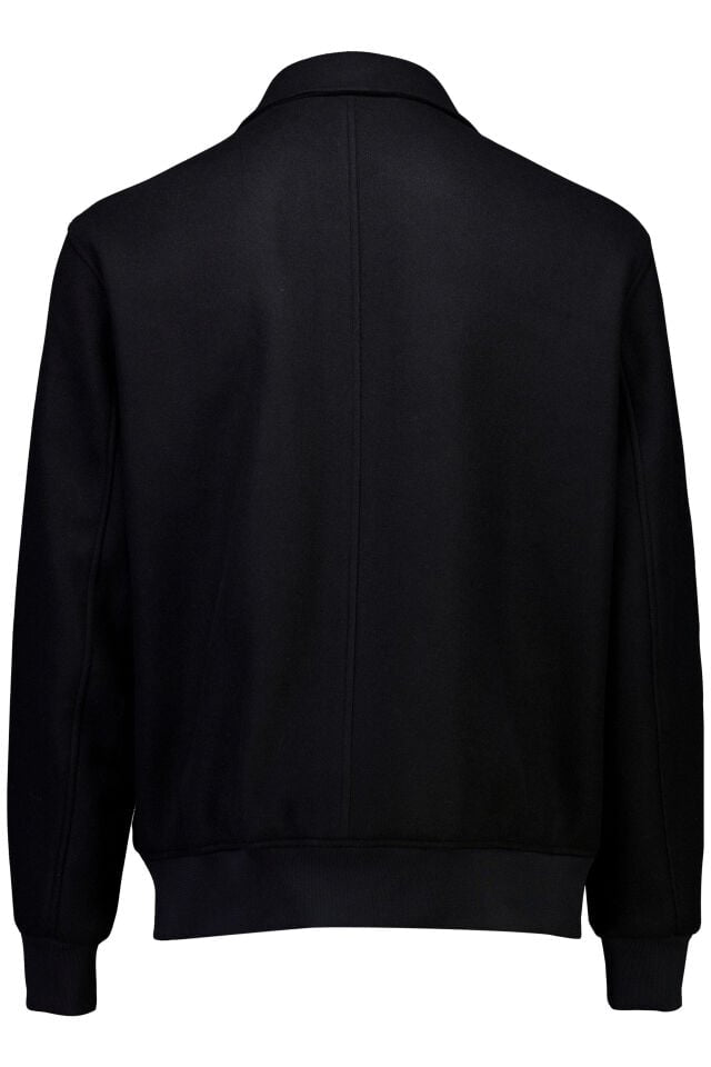 Mens - Short Wool Style Jacket Black (30-303020A)