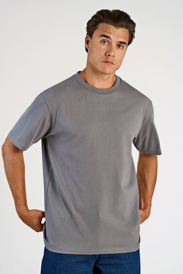 Mens - Oversize Fit Basic Tee (30-400120)