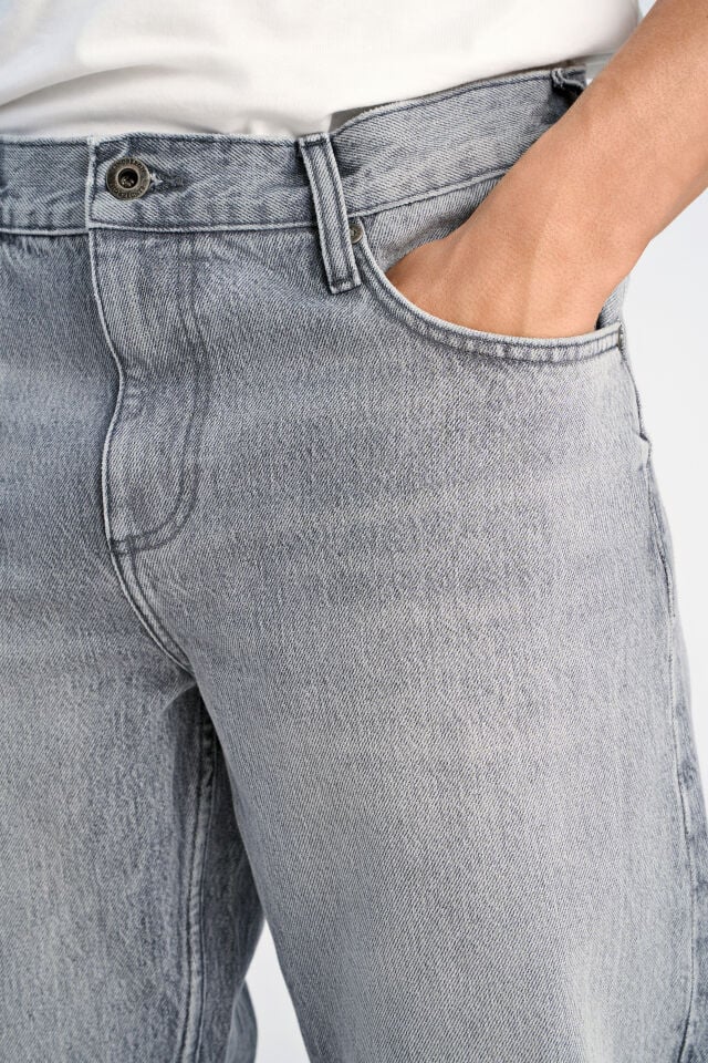 Mens - Loose Fit Jeans Thunder Grey (30-050003TGR)