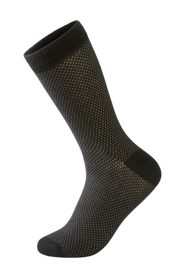 Mens - Viscose Bamboo Dotted Socks (30-991160)