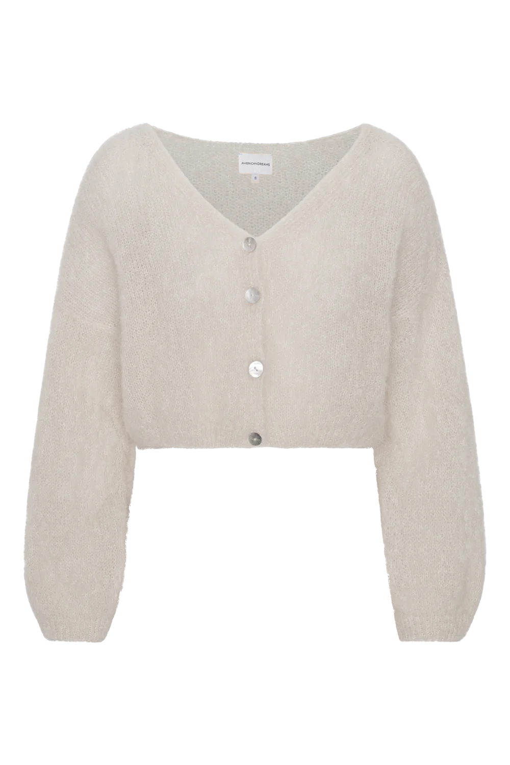Cornelia Cropped  Mohair Cardigan