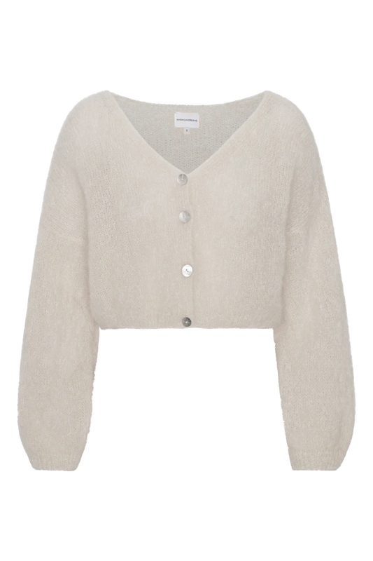 Cornelia Cropped  Mohair Cardigan