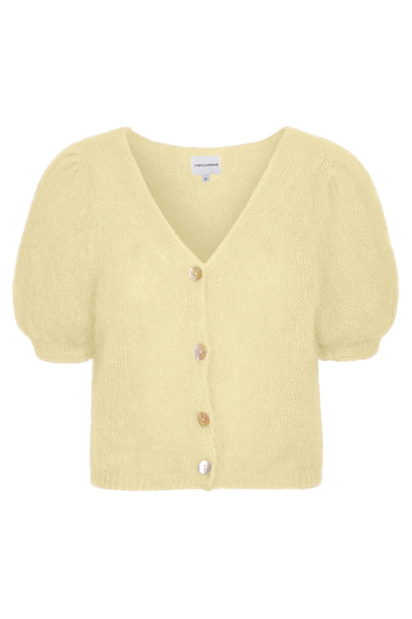 Harper Shortsleeved Mohair Cardigan