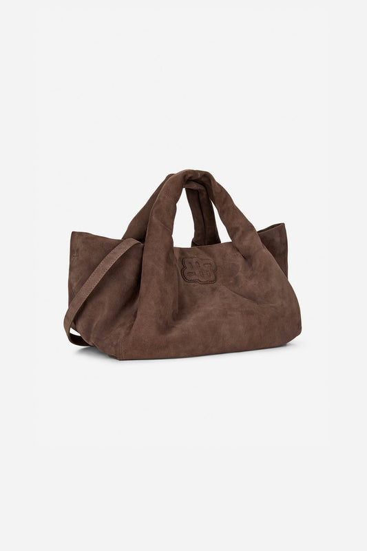 Lix Suede Handbag Mocca