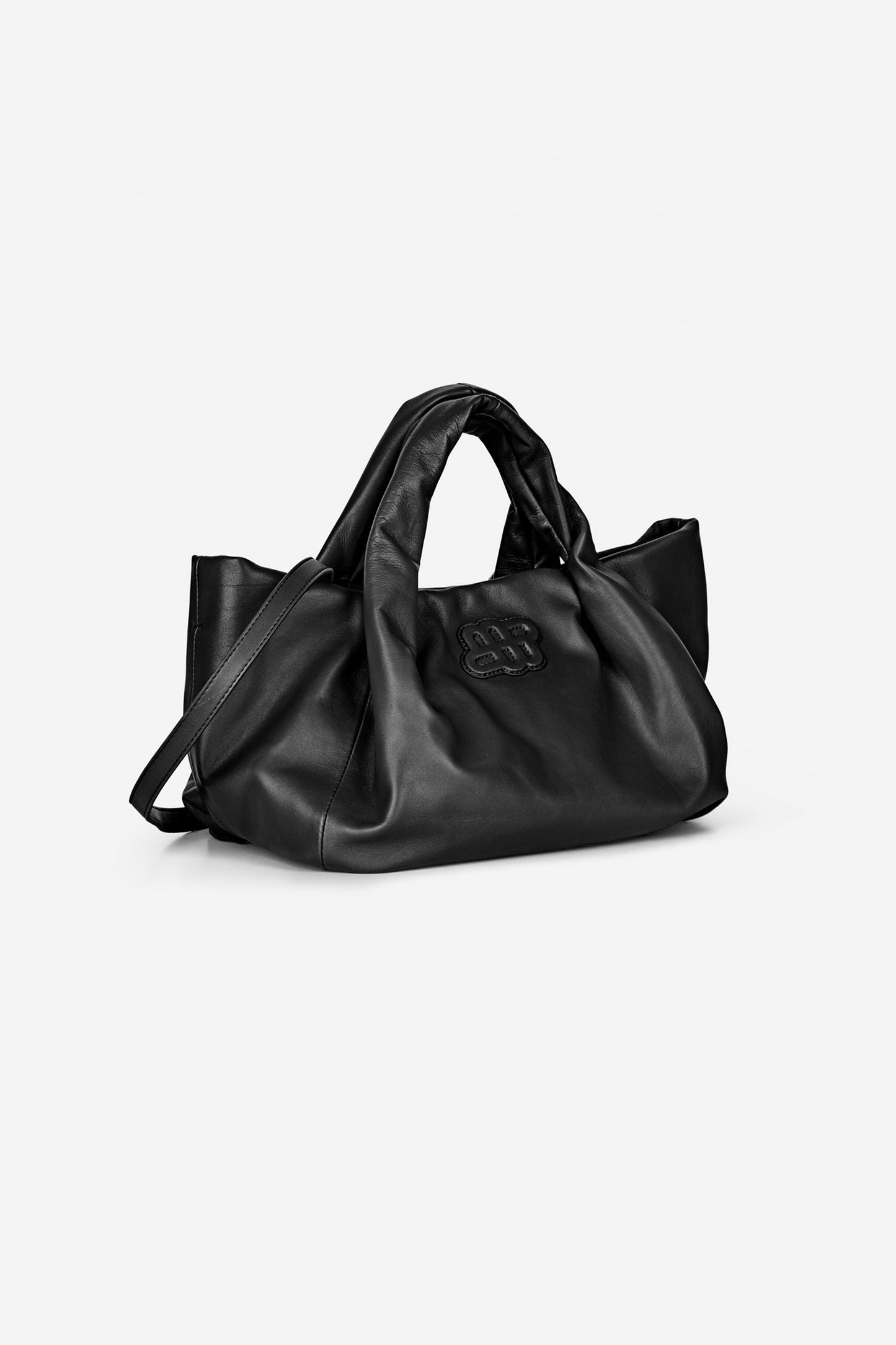 Lix Soft Leather Handbag Black