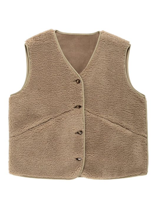Country Gillet Faux Shearling