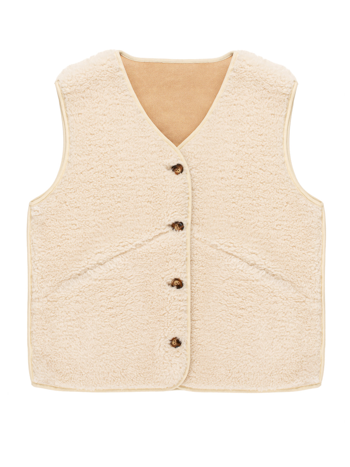 Country Gillet Faux Shearling