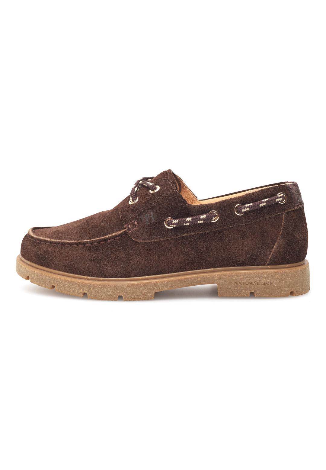 Johanne Suede Boatshoe Chocolate