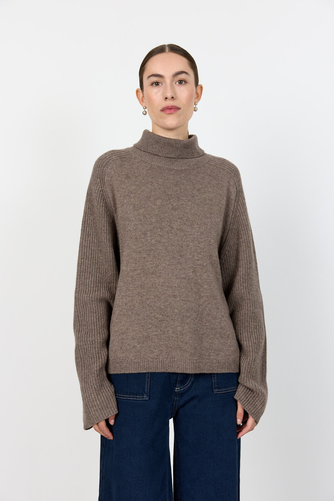LR-Ossy Knitted Jumper Brown