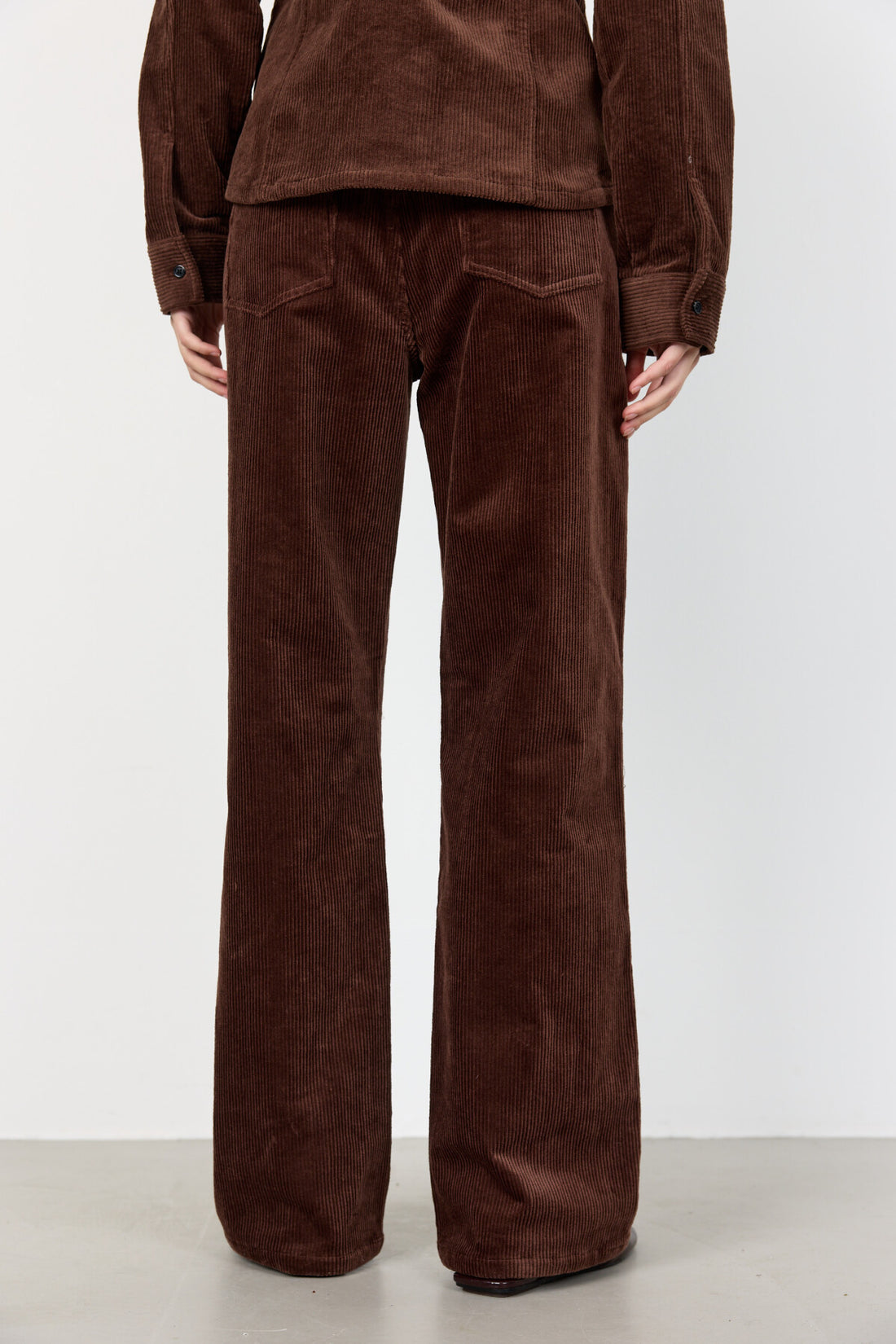 LR-Orlando 3 Corduroy Trouser Brown