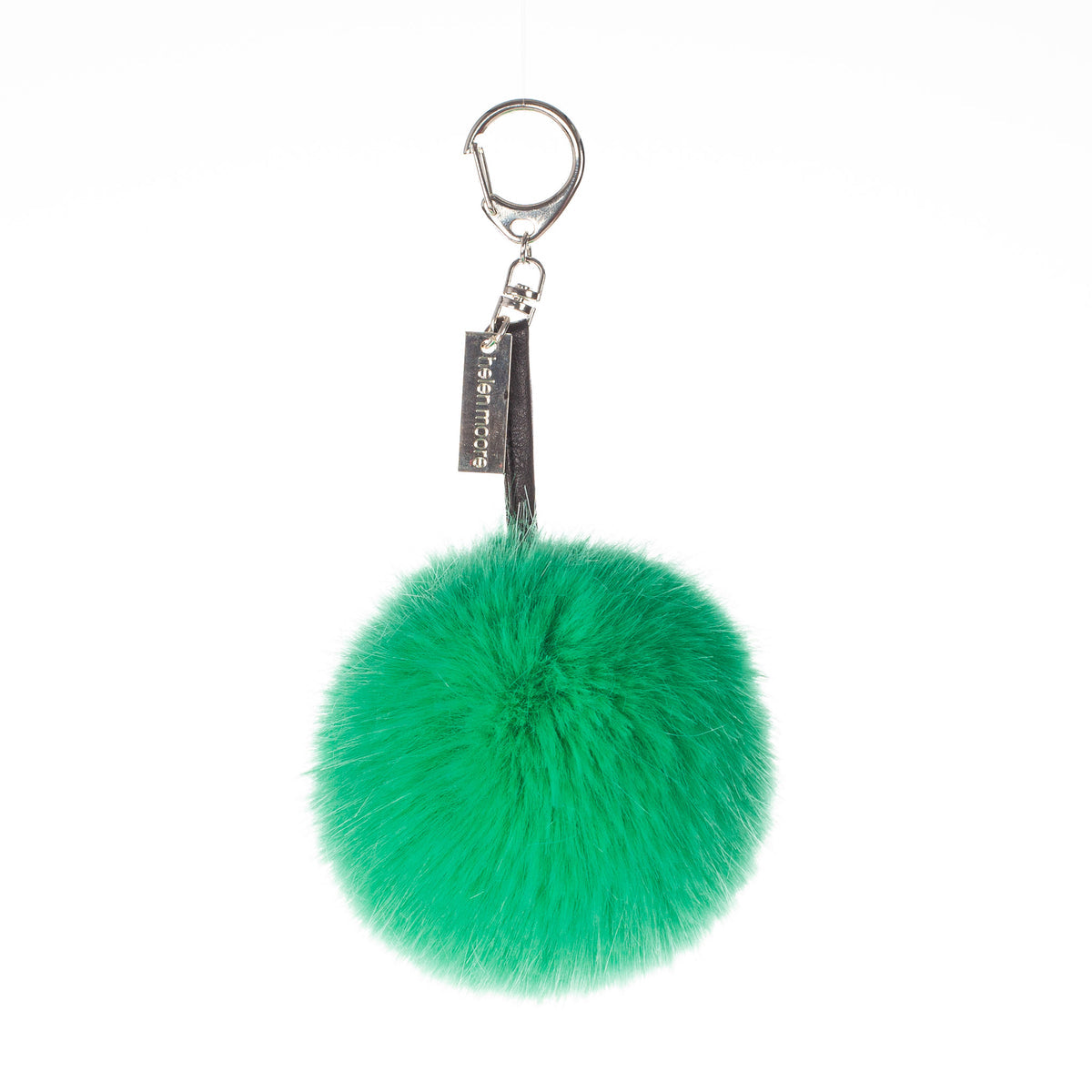Pom Pom Keyring Faux Fur