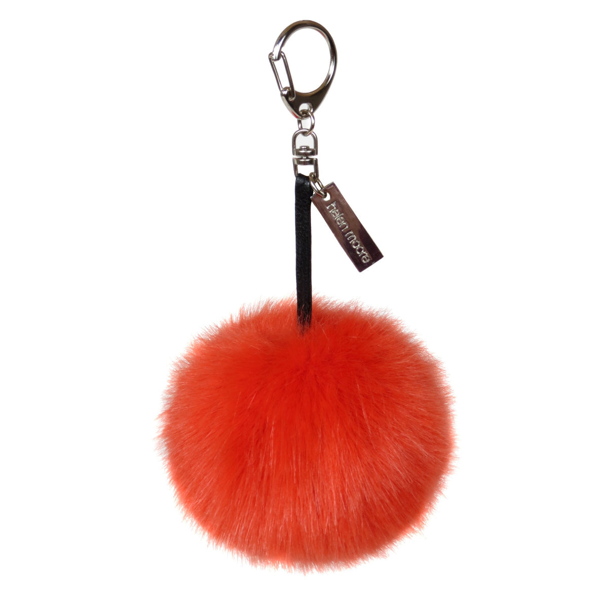 Pom Pom Keyring Faux Fur