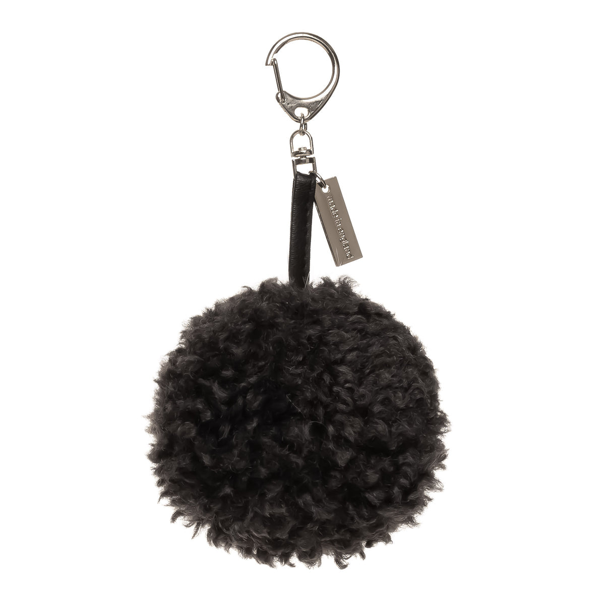 Pom Pom Keyring Faux Fur
