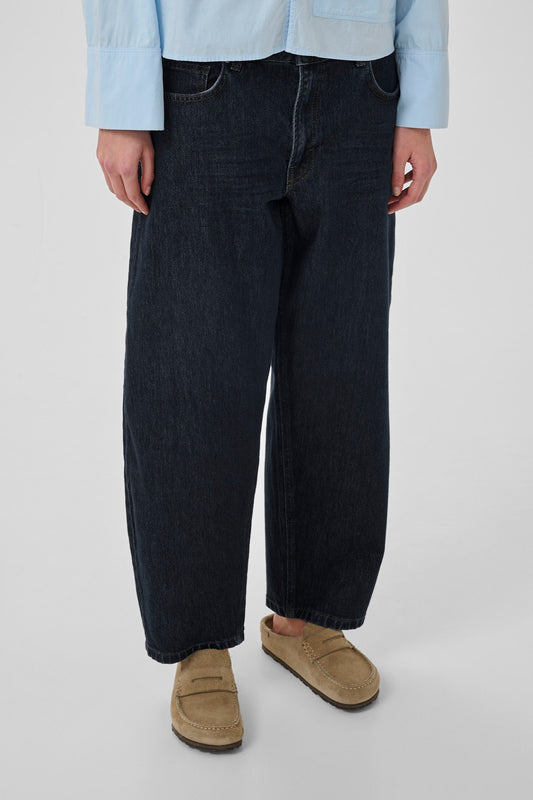 BalooMW High Waist Barrel Jeans Dark Blue